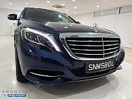 Mercedes Benz S320L R19 LED 2016 Blue Rear Entertainment 